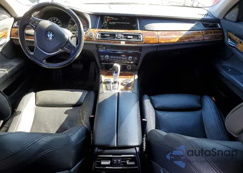 2014 BMW 740 Lxi from USA, damaged, VIN WBAYF4C53ED281692